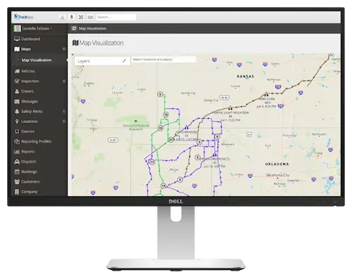 Fleet GPS Map
